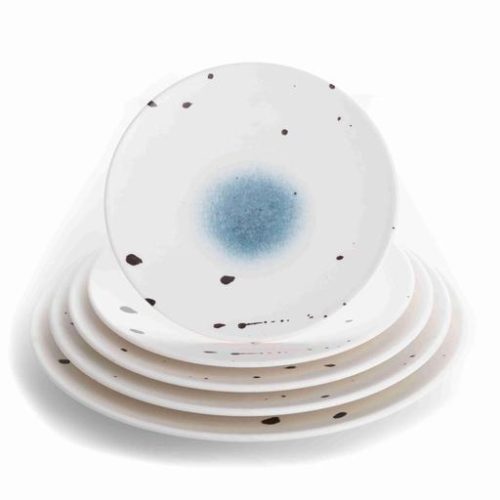 Mel piatto bianco stellare 9.5 24.1 x 24.1 x 2.7cm - immagine 1