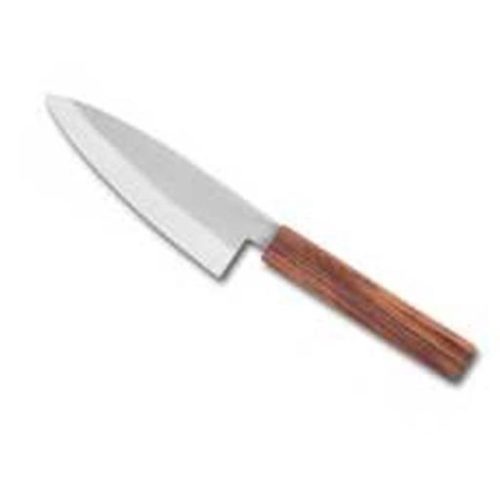 Coltello deba asialama acciaio temp.manico legno - immagine 1