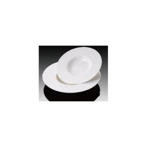 Ciotola a cappello ceramica bianco 30cm 12 inch - immagine 1