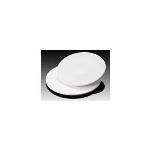 Piatto tondo ceramica bianco 30cm  12 inch - immagine 1