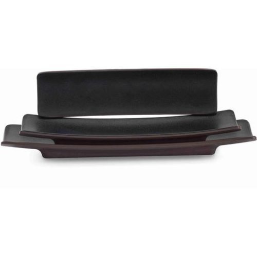 Mel piatto nero 33 x 8.5 x 3.2 - immagine 1