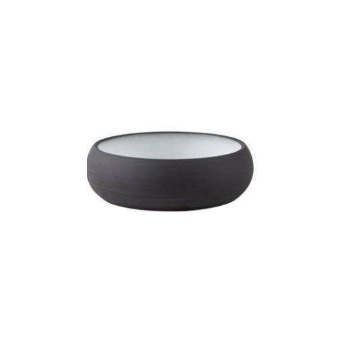Piatto fondo nero spesso 11.5 x 11.5 x 4 - immagine 1