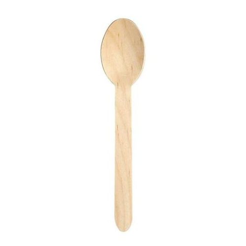 Cucchiaio in legno 100pz - immagine 1