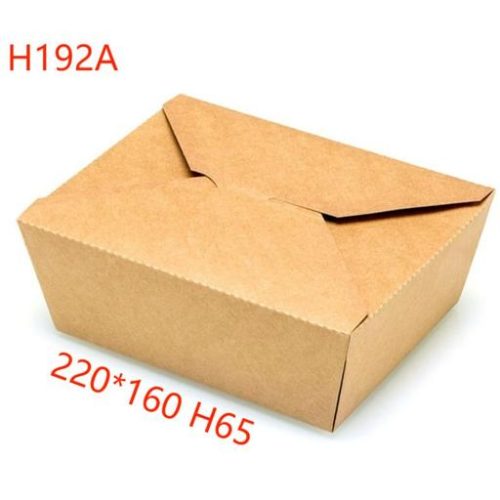 Box termici carta rettangolo 220x160 h65 200pz #3 - immagine 1