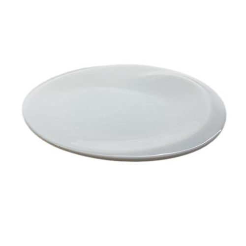 White mel - piatto tondo con bordo rialzato 10 25.5 x 25 x 3.8cm - immagine 1