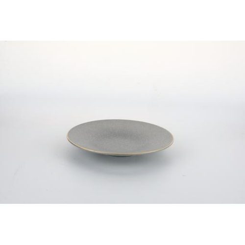 Piatto grigio/oro a cappello 8.5 21cm - immagine 1