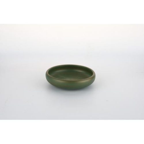Piatto verde/oro con bordo rialzato 6.5 16.5cm - immagine 1