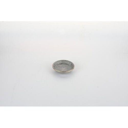 Ciotolina salsa grigio dorato con rigature 3.25 8.2cm - immagine 1