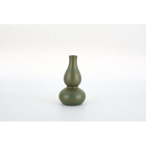 Bottiglia sake' verde/oro 14.8 x 8.5cm - immagine 1