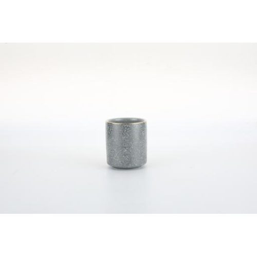 Bicchiere grigio/oro 7 x 7 x 8cm - immagine 1