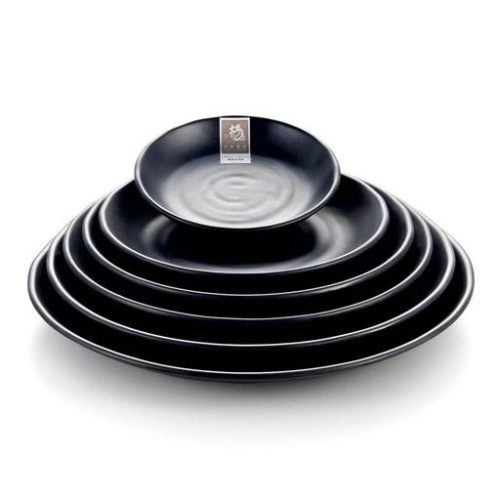 Mel piatto nero 28 x 28 x 3.2 - immagine 1