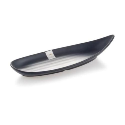 Mel piatto nero a barca 30.5 x 10.5 x 5.5 - immagine 1